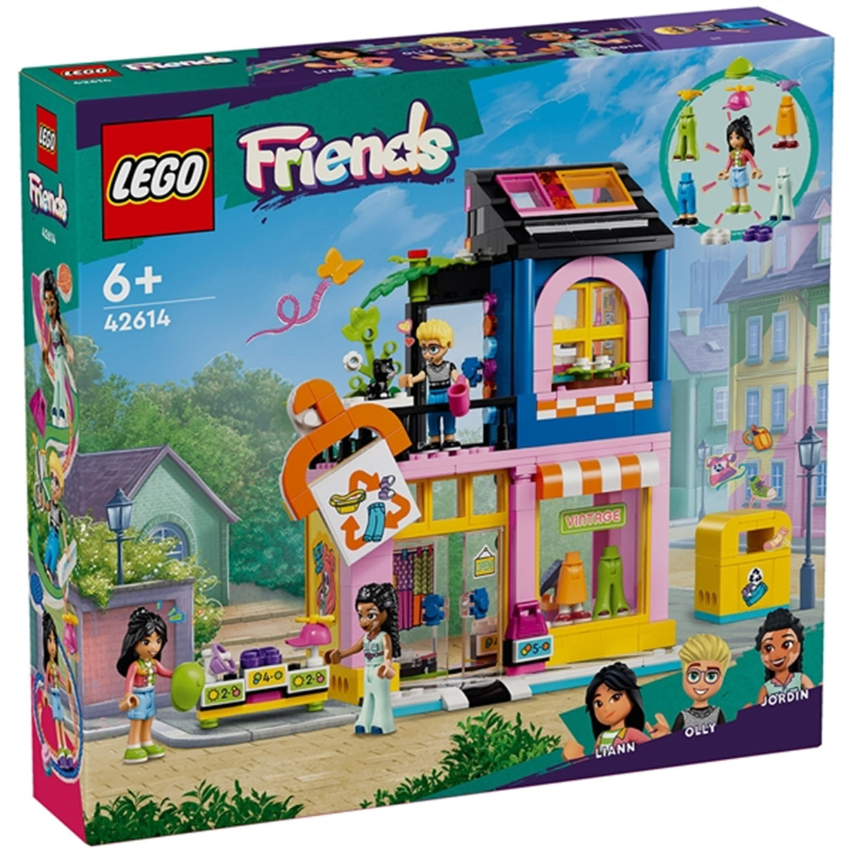 LEGO® Friends Butikk med Vintage Klær