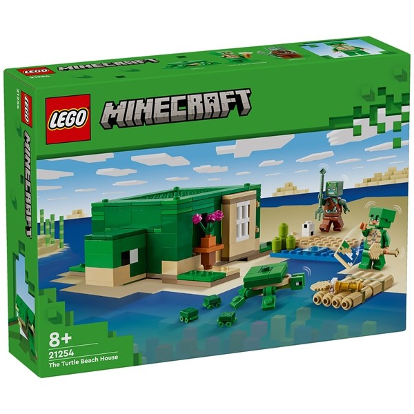 LEGO® Minecraft® Huset på Skilpaddestranden