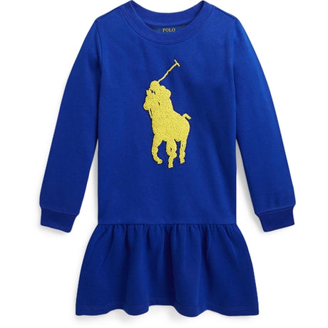 Polo Ralph Lauren Girls Kjole Sapphire Star W/ Yellow