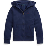 Polo Ralph Lauren Girls Full Zip Hættetrøjer Newport Navy