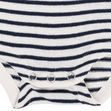 Copenhagen Colors Cream/Navy Comb. Strikk Body m. Striper 3