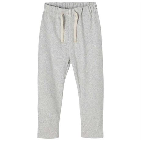 Lil' Atelier Grey Melange Daylin Sweatpants