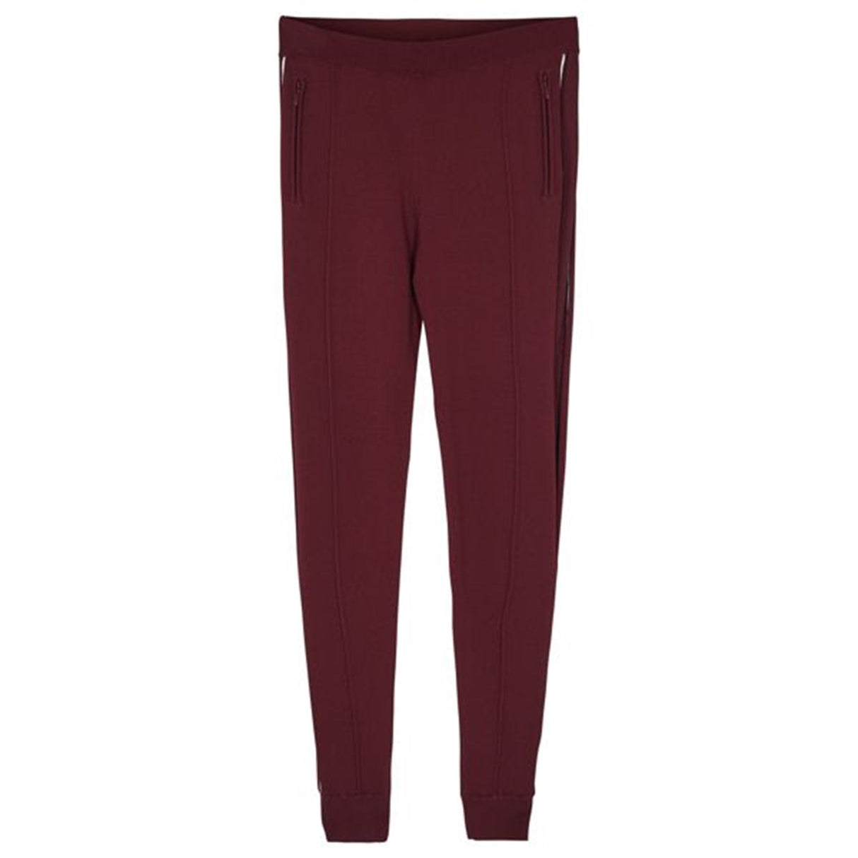 Little Remix Casey Pants Burgundy/White Piping