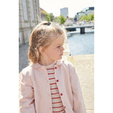 Copenhagen Colors Cream/Dusty Rose/Red Comb. Strikk Bluse 3