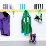 Design Letters ABC Tre bokstaver Grå