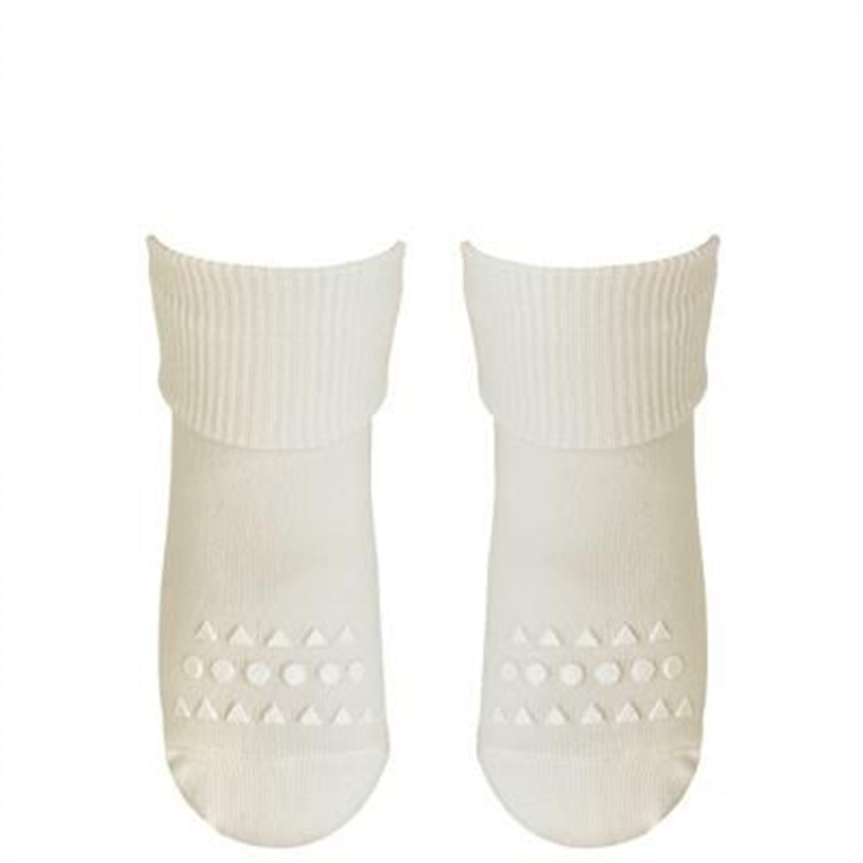 GObabyGO Bamboo Sokker Antislip Offwhite
