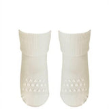 GObabyGO Bamboo Sokker Antislip Offwhite