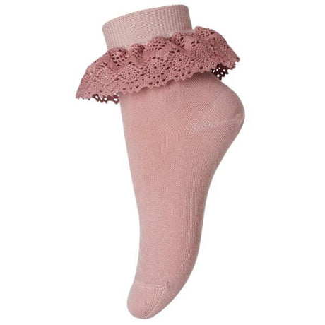 MP 527 Cotton Lace Socks 188 Wood Rose