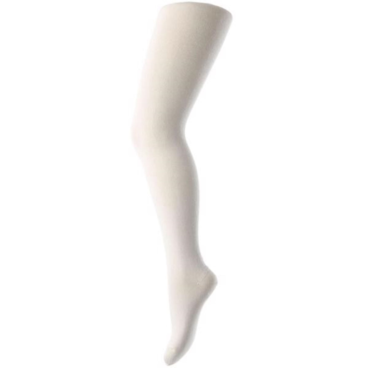 MP 326 Cotton Plain Tights 01 White
