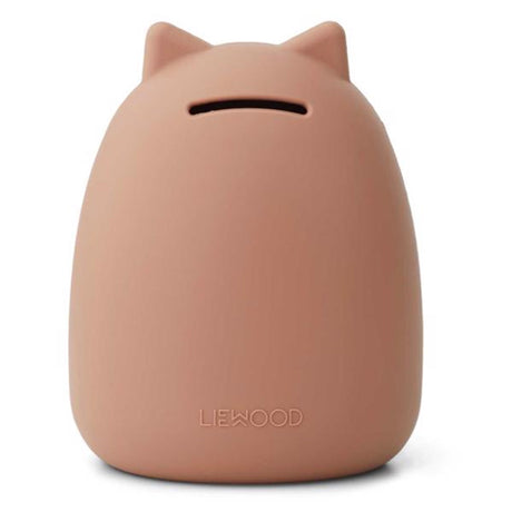 Liewood Palma Money Bank Cat Dark Rose 2