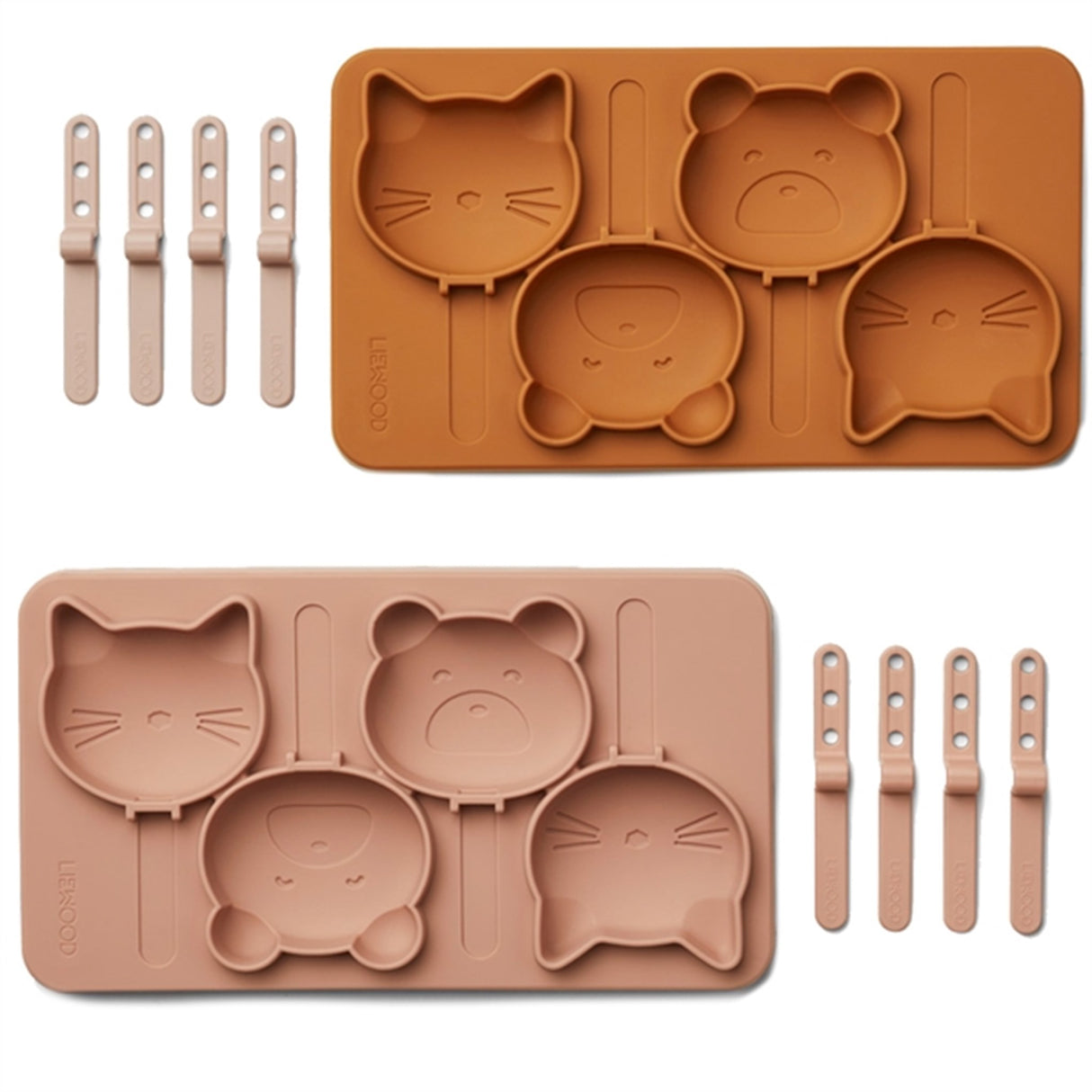 Liewood Manfred Ice Pops 2-Pak Classic Dark Rose Multi Mix 5