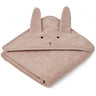 Liewood Albert Hooded Towel Rabbit Rose