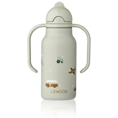 Liewood Kimmie Drikkeflaske 250 ml Vehicles/Dove Blue