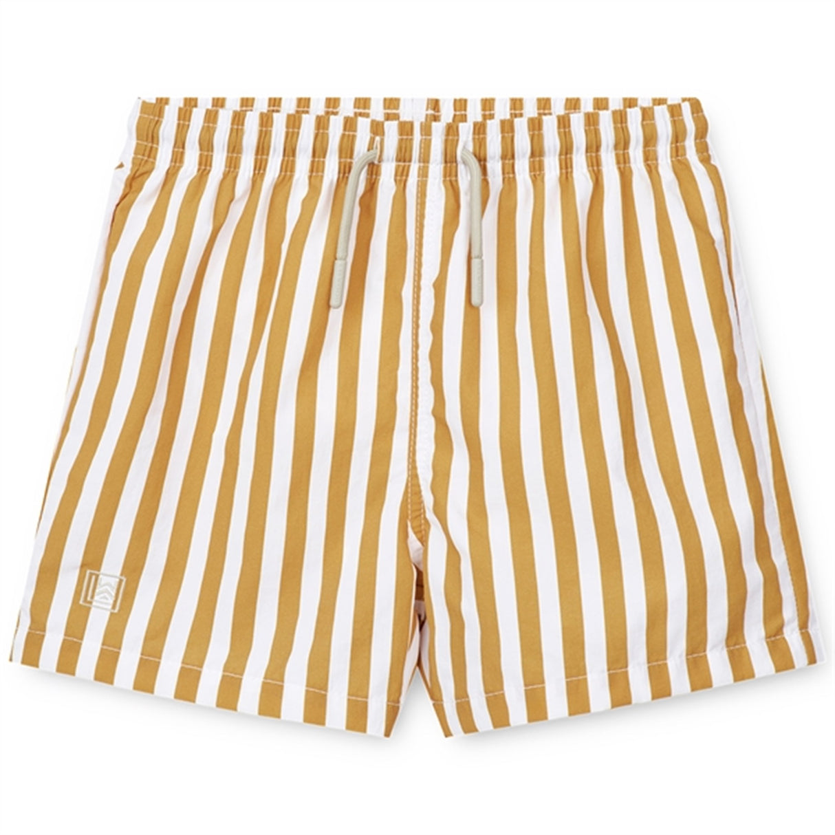 Liewood Duke Badeshorts Stripe Yellow Mellow/White 2