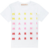 Marni White Logo T-shirt