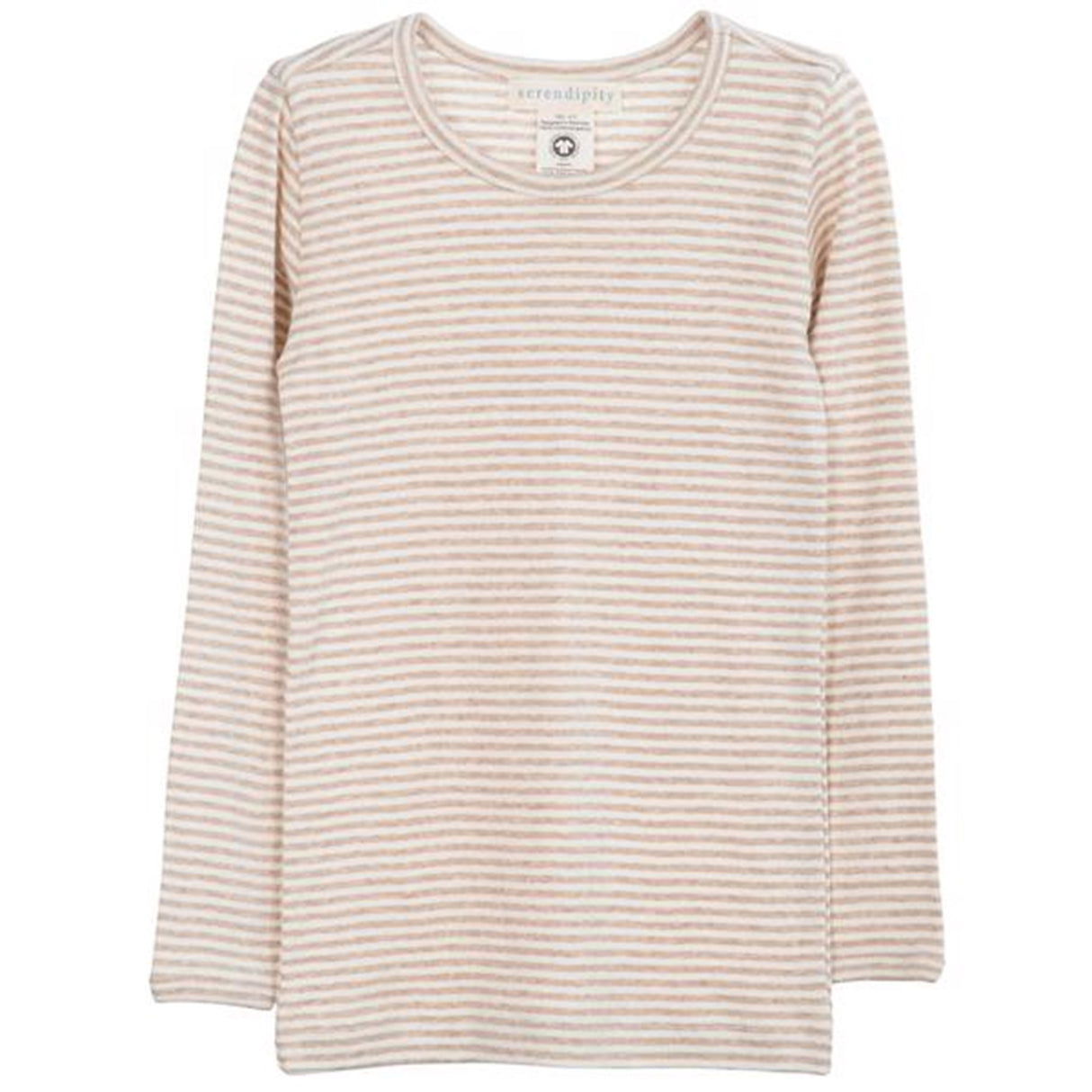 Serendipity Havre / Offwhite Slim Stripe-bluse