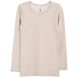 Serendipity Havre / Offwhite Slim Stripe-bluse