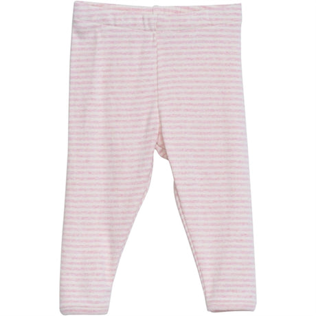 Serendipity Rosebud/Offwhite Baby Leggings Stripe