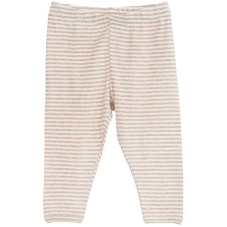 Serendipity Oat/Offwhite Stripe Leggings