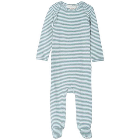 Serendipity Lake / Offwhite Rib Stripe Full Suit