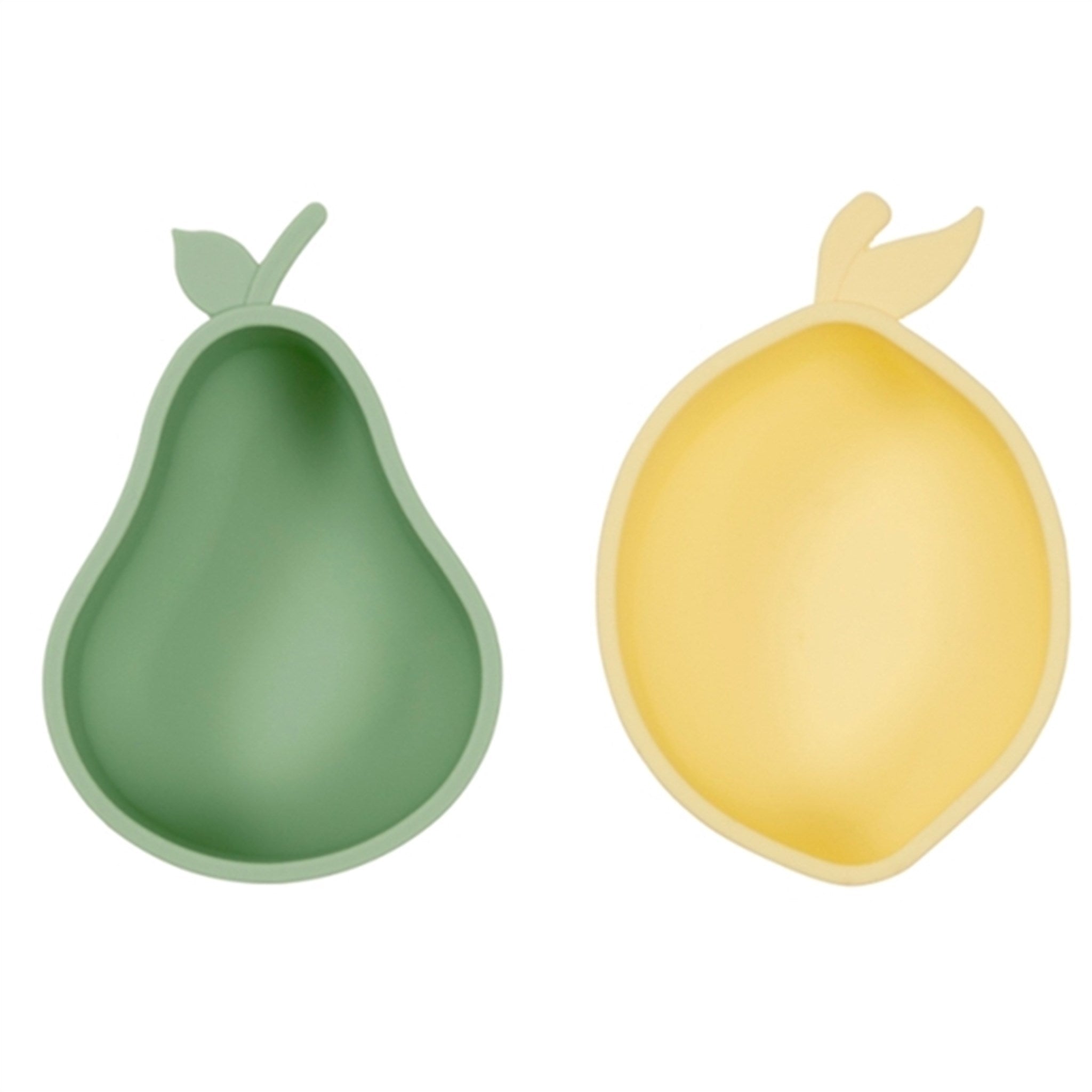 OYOY Yummy Snackboller 2-pakning Lemon & Pear Yellow/Green