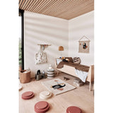 OYOY Mini Koffert Toucan & Stripe 2-pakning Clay