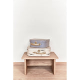 OYOY Mini Koffert Crocodile & Stripe 2-pakning Beige