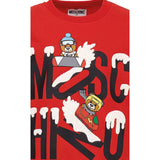 Moschino Poppy Red Collegegenser