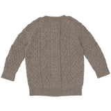 HOLMM Sand Malden Baby Alpaca Strikk Cardigan 7