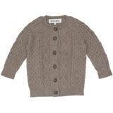 HOLMM Sand Malden Baby Alpaca Strikk Cardigan