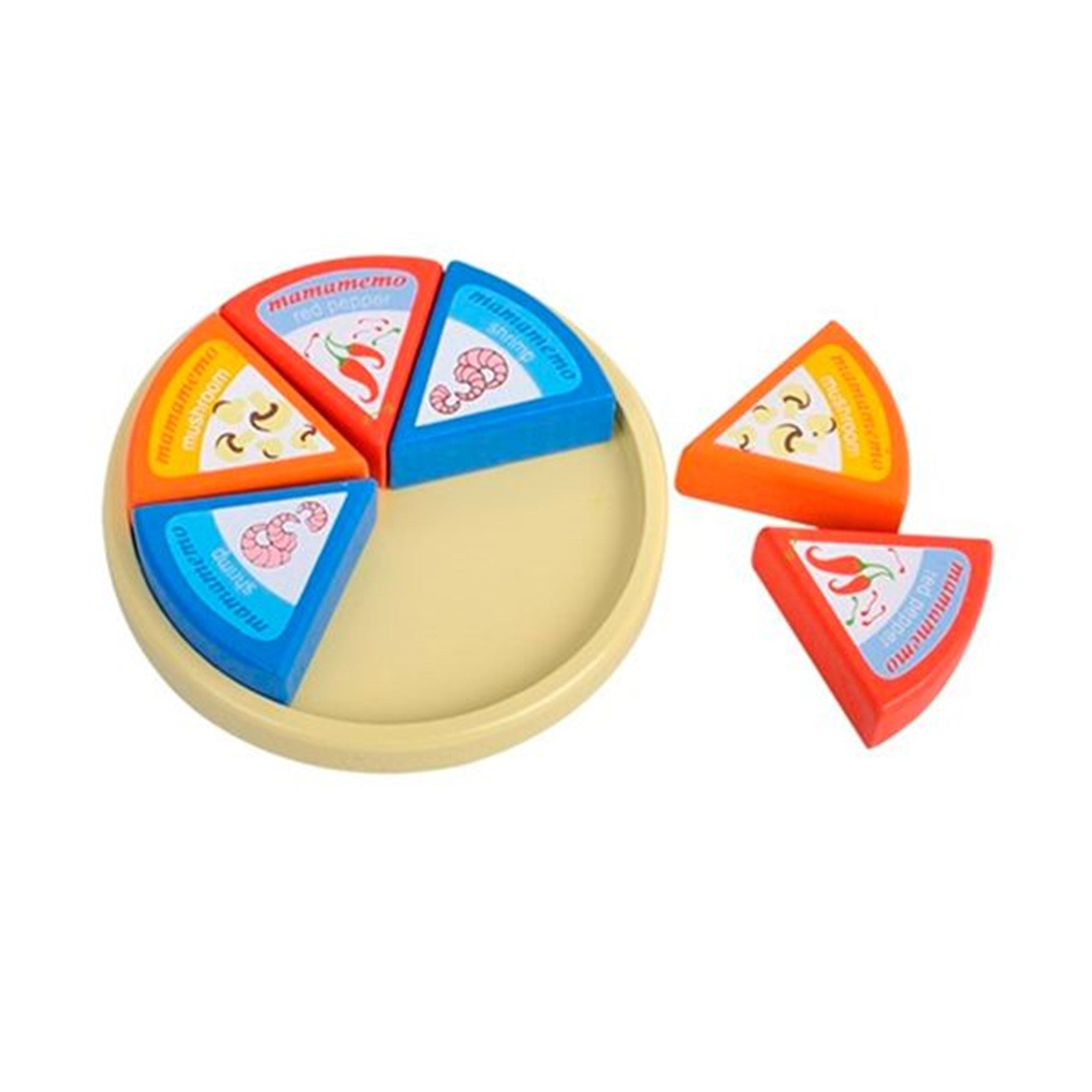 MaMaMeMo Round Cheese with Triangles 2