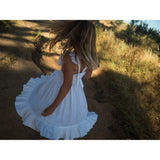 MarMar White Danita Frill Kjole