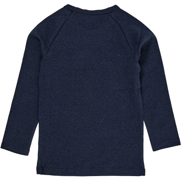 Copenhagen Colors Navy Melange Bluse 2