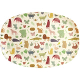 RICE Sweet Jungle Print Melamin Børnetallerken
