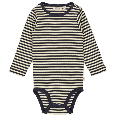 Wheat Midnight Stripe Plain Body