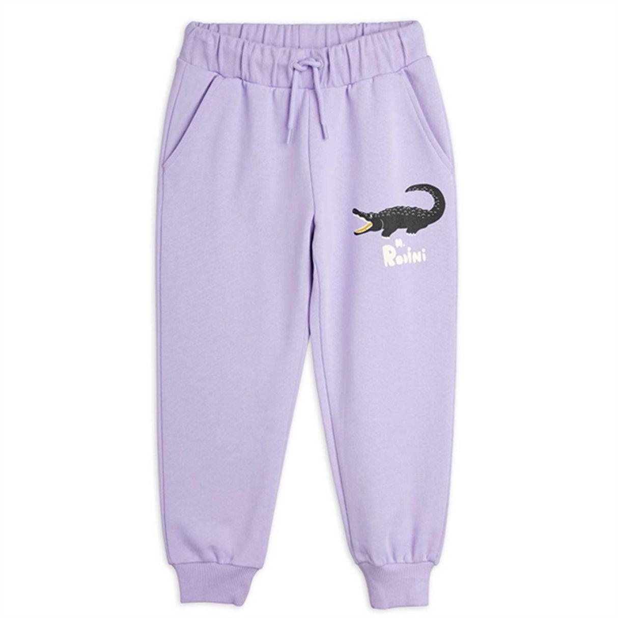 Mini Rodini Crocodile Purple Sweatpants