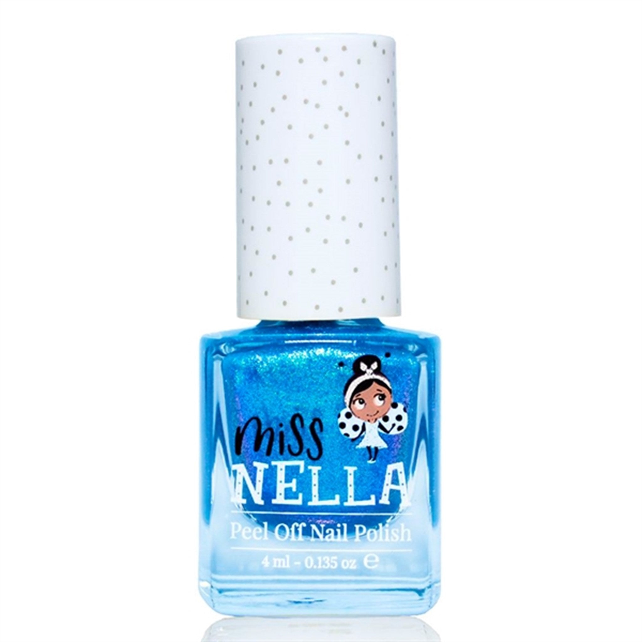 Miss Nella Nail Polish Blue Metal