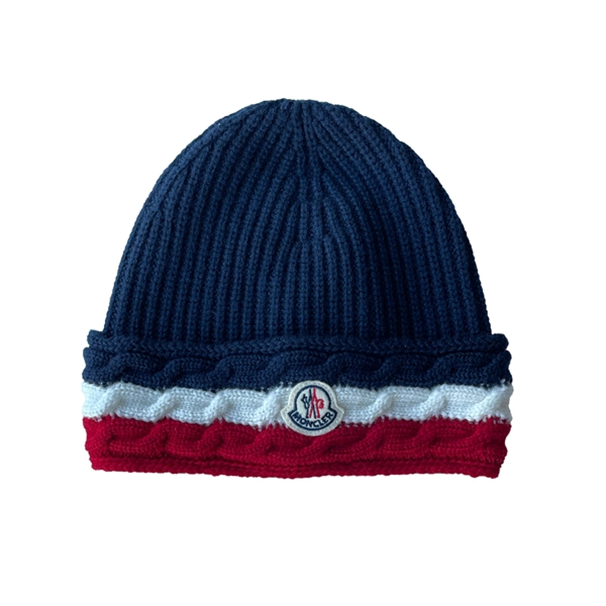 Moncler Berretto Tricot Lue Navy