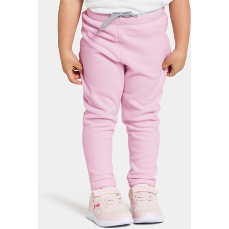 Didriksons Orchid Pink Monte Kids Fleece Bukser