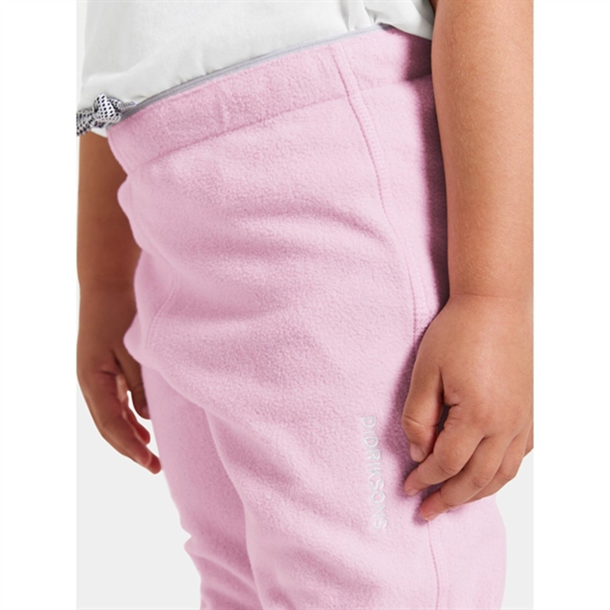 Didriksons Orchid Pink Monte Kids Fleece Bukser