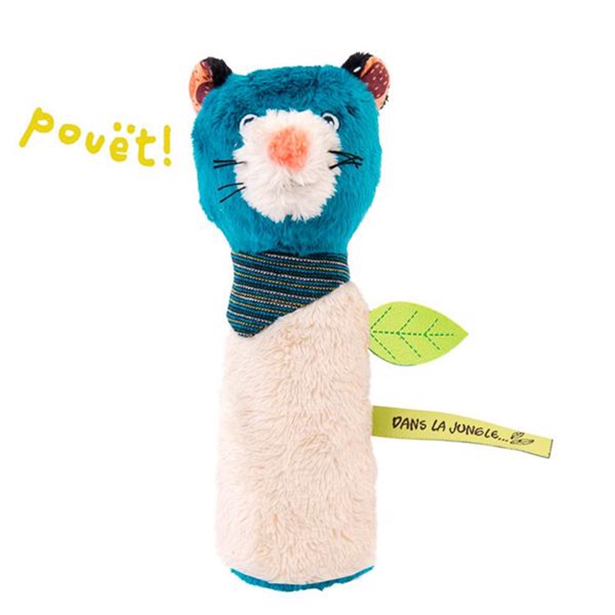 Moulin Roty Squeaky Toy Zimba the Panther