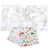 Moulin Roty Klistermærkebog - Oplev verden