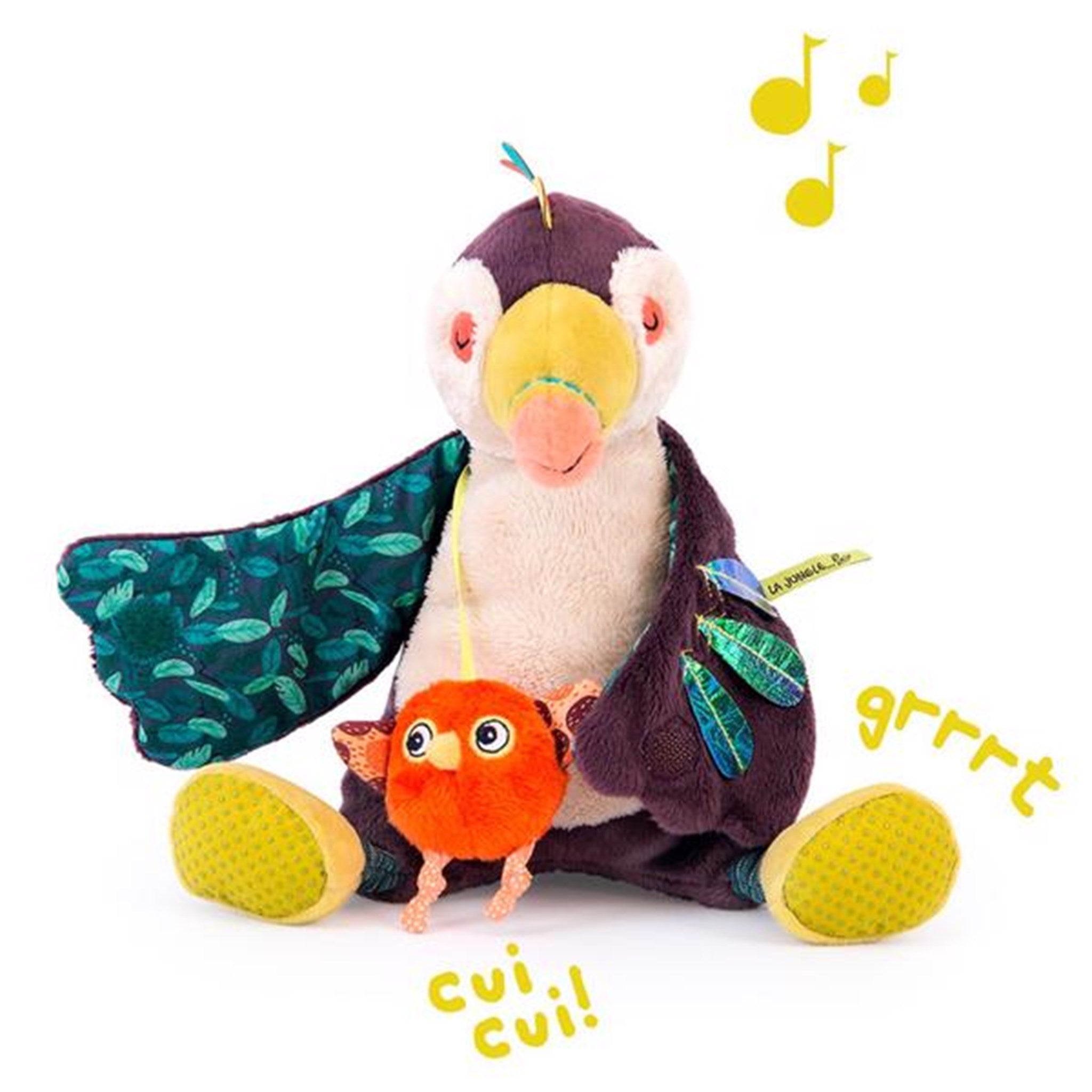 Moulin Roty Activity Toy w. Music Pakou the Toucan