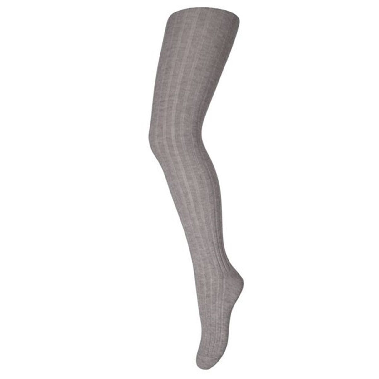 MP 128 Wool Rib Tights 491 Grey Melange