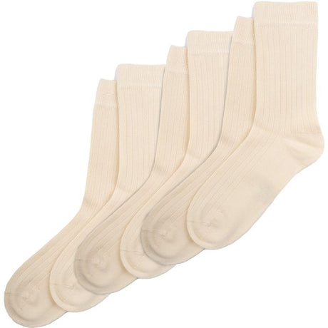 minipop® Offwhite Bambus Sokker 3-Pak Noos