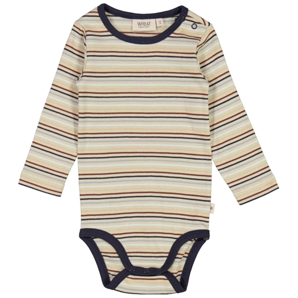 Wheat Multi Stripe Plain Body