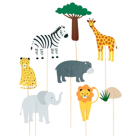 My Little Day Mini Safari Cake Toppers