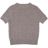 HOLMM Toast Nero Cashmere Strikk T-shirt