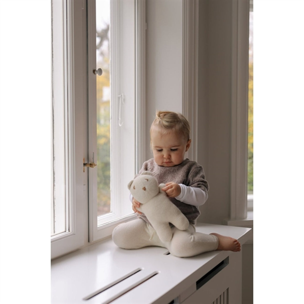 HOLMM Toast Nero Cashmere Strikk T-shirt