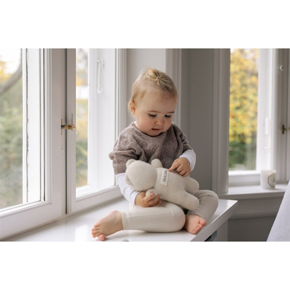 HOLMM Toast Nero Cashmere Strikk T-shirt